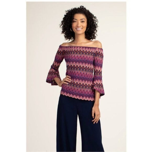 Trina Turk Healdsburg Top in Multi - S - Picture 5 of 9